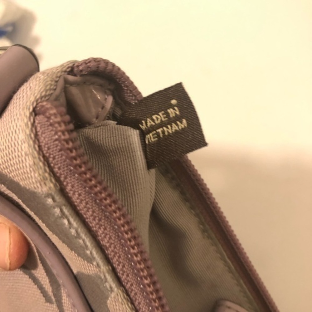 Coach purple lavender swingpack crossbody bag - Picture 7 of 13